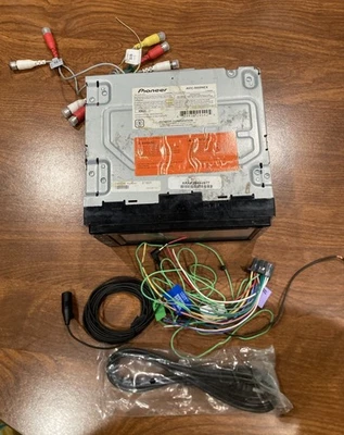 Pioneer AVIC-5000NEX In-Dash Navigation AV Receiver & Cables UNTESTED Sold As Is - Image 1 of 4