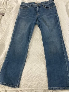 Carhartt Original Fit Straight Leg Damen Jeans 10 Shirt Medium Wash Denim - Bild 1 von 10