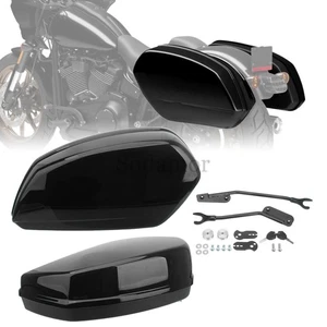 2PCS Quick Release Hard Saddlebags Trunk w/Latch keys For Harley Low Rider 22-24 - Bild 1 von 24