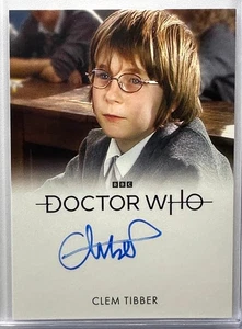 Clem Tibber, Full Bleed Autograph, Doctor Who, Seasons 5-7 - Picture 1 of 2