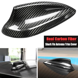 Real Carbon Fiber Shark Fin Antenna Cover Cap For BMW F30 F22 F32 F36 F80 M3 M4 - Bild 1 von 7