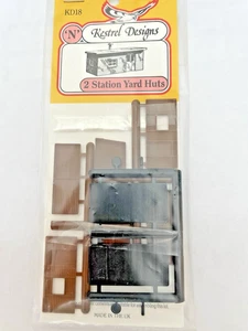 Station Yard Huts (2)"N" Gauge Kestrel Kit KD18 - Picture 1 of 1