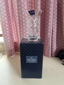 Stuart Crystal Blenheim 6-inch Vase - Picture 1 of 4