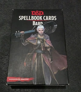 Dungeons & Dragons Spell Book Cards - BARD - Picture 1 of 4