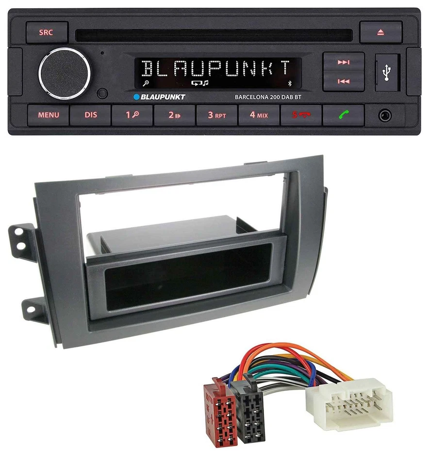 Blaupunkt USB DAB CD Bluetooth MP3 Autoradio für Fiat Sedici, Suzuki SX 4 - Bild 1 von 4