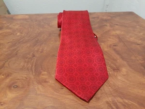 Corbata de seda hecha a mano Donald Trump. Rojo. - Imagen 1 de 10