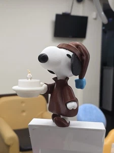 Snoopy Tealight | Beagle Snoopy Peanuts | Figura de juguete | Personaje de dibujos animados - Imagen 1 de 2