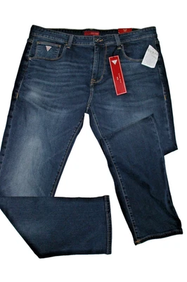 GUESS JEANS VERMONT SLIM FIT STRAIGHT LEG  Denim STRETCH Jeans SZ: 36 X 32 NWT - Image 1 of 4