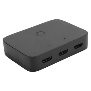 KVM Switcher Box 2 Port Computer Host 2‑in‑1‑out USB Sharing Mouse Keyb NEW - Afbeelding 1 van 12
