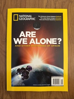 Are We Alone?: National Geographic Magazine 2025 ~ Other Mysteries Of Space Foto 1 de 3
