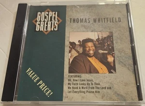 Thomas Whitfield - Gospel Greats CD RARE Soul Funk Gospel CCM '94 Benson NM- - Bild 1 von 3