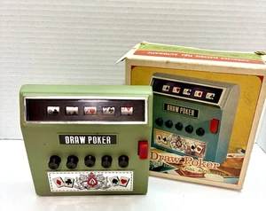DRAW POKER Inalámbrico Eléctrico Completo Automático Juego JAPÓN Waco Años 70 LEER - Imagen 1 de 11