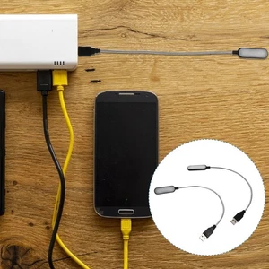 2 szt. Przenośne światło USB do laptopa biurka komputera światła biurka biurka biurka - Zdjęcie 1 z 12