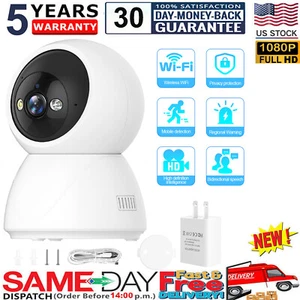 Full HD 1080P Wireless Camera Wifi IP Home Security HD Night Vision Cam /SD Card - Picture 1 of 15
