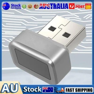 Windows Hello FIDO U2F Mini Fingerprint Reader Anti-Spoofing 360° Touch for PC A - Picture 1 of 11
