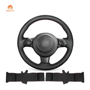 Hand Stitch PU Leather Steering Wheel Cover for Toyota 86 Subaru BRZ 2016-2019 - Foto 1 di 7