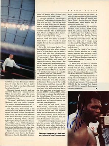 Tony Tubbs Autographed/Inscribed Magazine Photo Boxing Champ 177613 - Picture 1 of 2