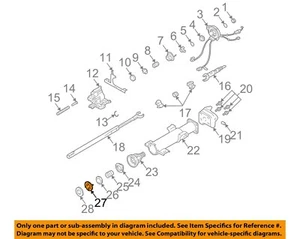 GM OEM 92-11 Alero Steering Column Housing Components-Retainer 26040039 - Picture 1 of 2