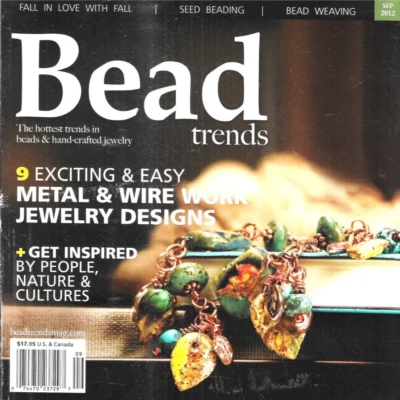 Bead Trends Magazine Metal and Wire Work Jewelry Designs Sead Beading 2012 — 第 1/4 张图片