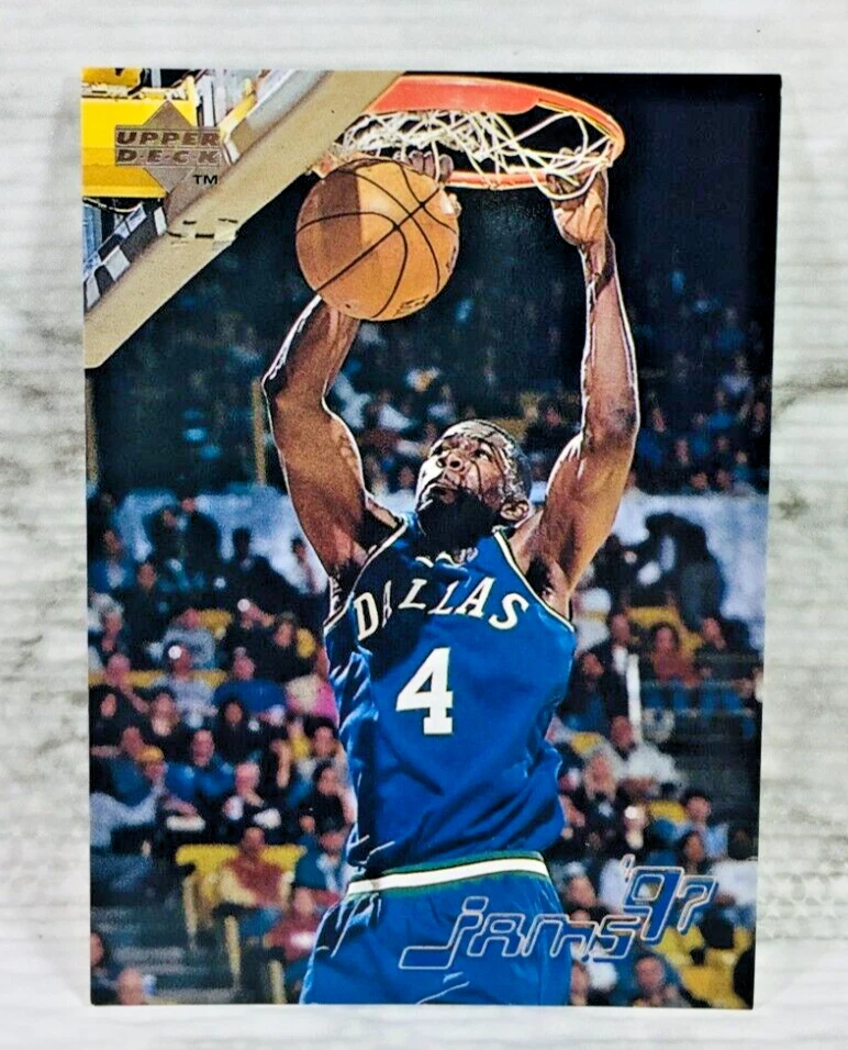 1997-98 UPPER DECK BASKETBALL #141 MICHAEL FINLEY '97 JAMS (MAVERICKS) - Image 1 of 2