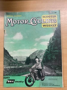 MOTOR CYCLING UK MAGAZINE #2555 5 MARCH 1959 - SPRING SPECIAL (LL) - Imagen 1 de 11
