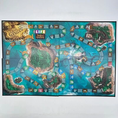Life Pirates of the Caribbean Dead Man's Chest Game Board Only 2005 Replacement - Image 1 of 3