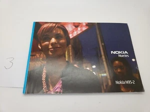 New/Old Stock Rare English NOKIA N95 8GB Mobile Phone User Manual Guide UK3POST - Afbeelding 1 van 5