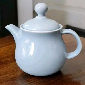 Tetera azul en polvo Nancy Calhoun vintage - Imagen 1 de 5