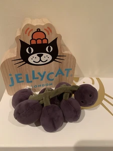 "BNWT Jellycat Fabulous Grapes Plush – Unique Birthday Present for All!" - Picture 1 of 7