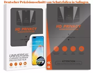 Huawei Blickschutz Anti Privacy HD Sichtschutz Hydrogel für alle Modelle - Bild 1 von 10