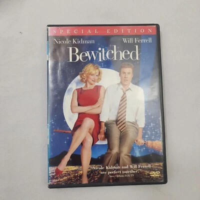 Bewitched (DVD, 2005, Special Edition) Will Ferrell, Nicole Kidman Foto 1 de 3
