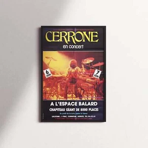 Authentique Rétro Poster - Cerrone - Espace Balard - 1983 - Imagen 1 de 3