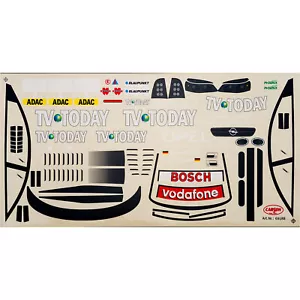 Dekorbogen 1:10 Opel Astra V8 TV Today Winkelhock Nr.8 DTM 2002 Carson 69188 - Bild 1 von 2