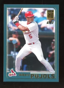 2001 Topps Albert Pujols St. Louis Cardinals RC Rookie - Picture 1 of 2