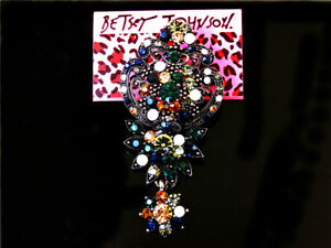 New Betsey Johnson Colorful fashion Woman Brooch Pin Hot