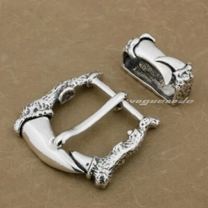 Huge Heavy 925 Sterling Silver Dragon Claw Buclke DIY Punk Belt Buckle 9C009C - Picture 1 of 8