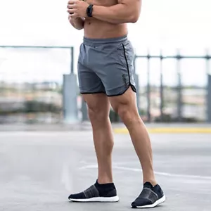 Herren Fitness Gym Shorts Sport Laufhose Workout Schnell Dry Training Shorts - Bild 1 von 26