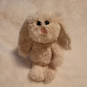 Ty Pearl Bunny Rabbit Cream Plush Extra Soft Toy Lovey Security 8" Beanie - Picture 1 of 7