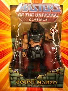 🔥 Mattel Masters Of The Universe Classics COUNT MARZO New MOC w/ Mailer Box 6" - Picture 1 of 15