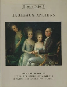 AUKTIONSKATALOG TAJAN PARIS ANTIKE GEMÄLDE OLD MASTER PAINTINGS TABLEAUX ANTIQUIEN - Bild 1 von 1