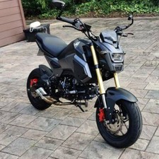 For 2020 2019 2018 2017 Honda Grom Motorcycle 7/8" Handle Bar End Side Mirrors D