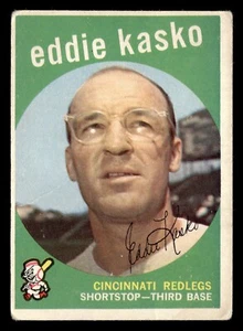 1959 Topps Eddie Kasko #232 GD Cincinnati Redlegs - Bild 1 von 2