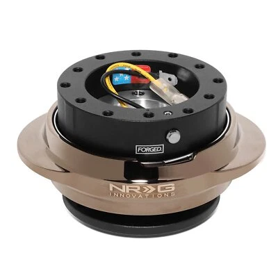 NRG Innovations SRK-220BKC Gen 2.2 Steering Wheel Quick Release Adapter with... - Image 1 of 4