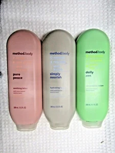 METHOD BODY~U PICK FROM 3 DIFFERENT SCENTS~PLANT-BASED MOISTURIZER LOTION 13.5oz - Picture 1 of 7
