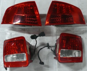 Satz Rücklichter Rückleuchten diverse LEDs leuchten nicht Bastler Audi A8 D3 4E - Bild 1 von 12