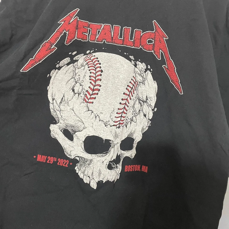 METALLICA Calling May 22 2022 BOSTON Concert (2XL) T Shirt  Hetfield Hammett - Image 1 of 3