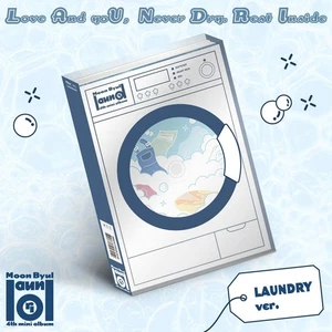 MOON BYUL MAMAMOO 4th Mini Album [laundri] LAUNDRY CD+P.Book+P.Card+Sticker+Gift - Imagen 1 de 3