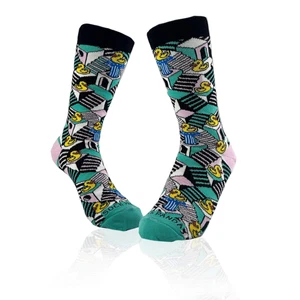 Ducks on Stairs Socks from the Sock Panda (Adult Small) - Picture 1 of 6