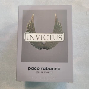 EMPTY BOX INVICTUS Paco Rabanne men cologne 100ML 3.4 OZ EMPTY BOX - Picture 1 of 9