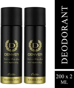 DENVER Caliber Combo Deodorante Spray - per Uomo (400 ml, Confezione da 2) - Foto 1 di 1